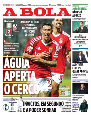 Capa de A Bola