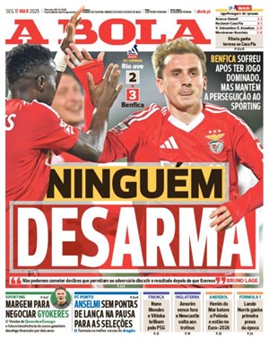 Capa de A Bola