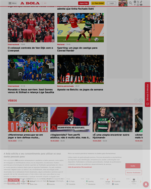 Capa de A Bola