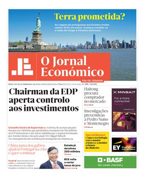 Capa de Jornal Económico