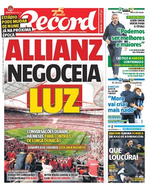 Capa de Record