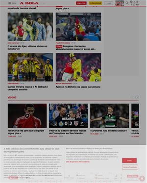 Capa de A Bola