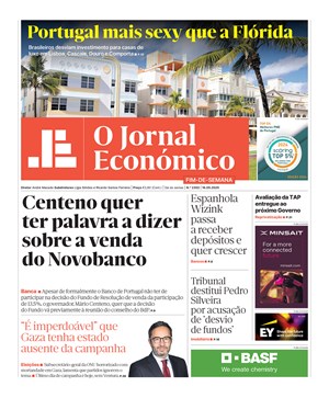 Capa de Jornal Económico