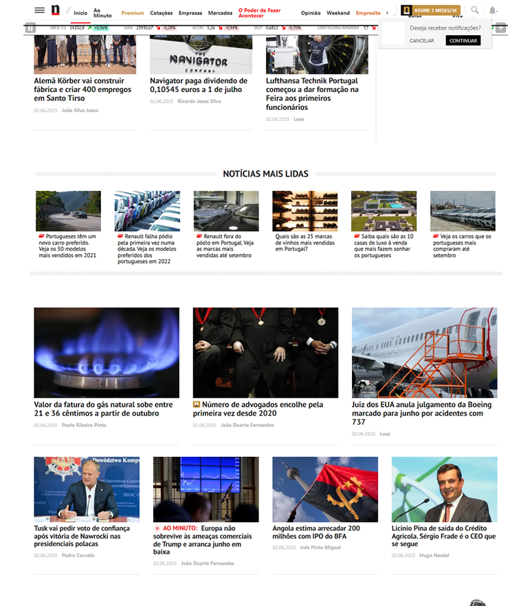 Jornal Negócios