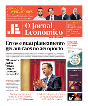 Capa de Jornal Económico