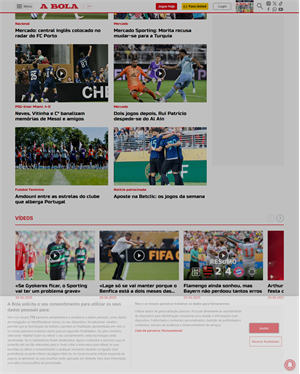 Capa de A Bola