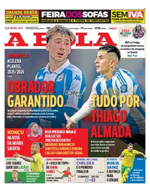 Capa de A Bola