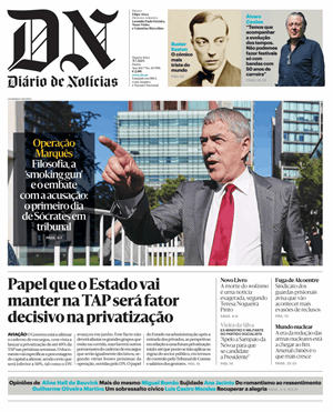 Capa de Diário de Notícias