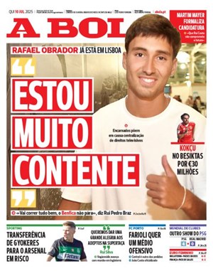 Capa de A Bola