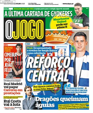 Capa de O Jogo