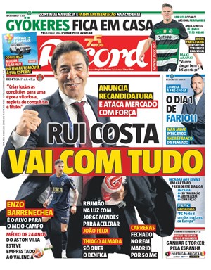 Capa de Record