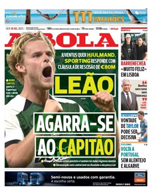 Capa de A Bola
