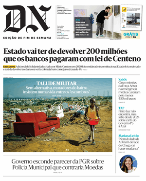 Capa de Diário de Notícias