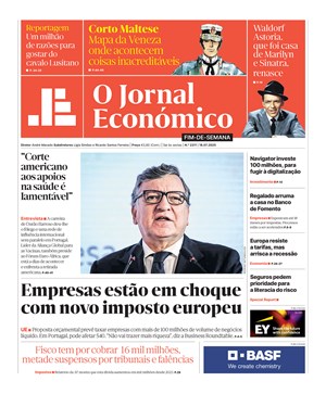Capa de Jornal Económico