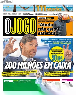 Capa de O Jogo