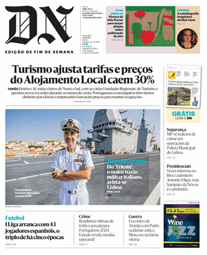 Capa de Diário de Notícias
