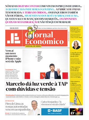 Capa de Jornal Económico