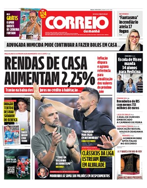 Capa de Correio da Manhã