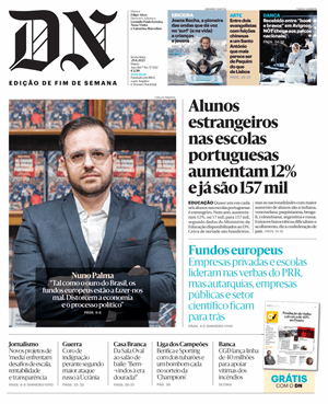 Capa de Diário de Notícias