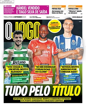 Capa de O Jogo