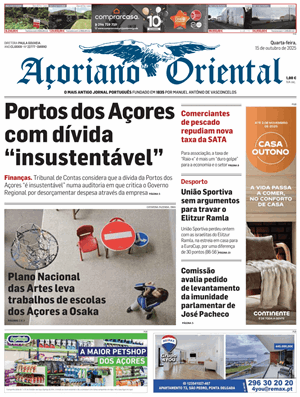 Capa de Açoriano Oriental