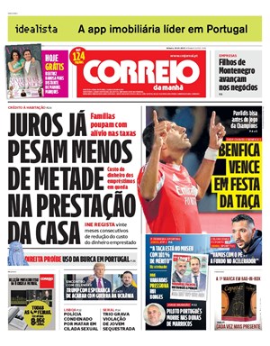 Capa de Correio da Manhã