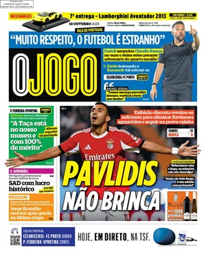 Capa de O Jogo