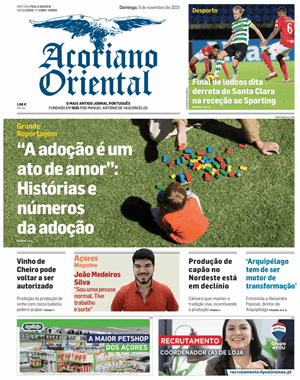 Capa de Açoriano Oriental