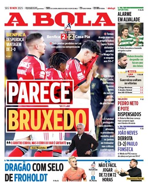 Capa de A Bola