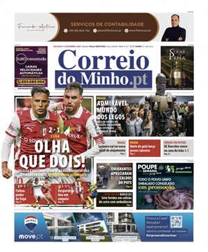 Capa de Correio do Minho