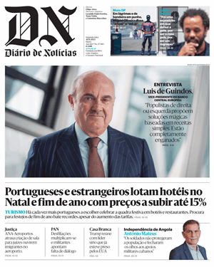 Capa de Diário de Notícias