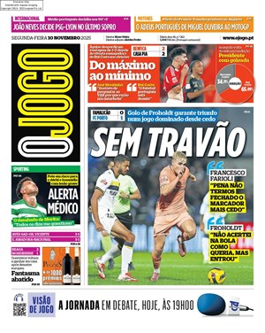 Capa de O Jogo