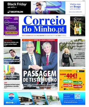 Capa de Correio do Minho