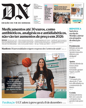 Capa de Diário de Notícias