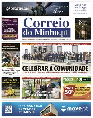 Capa de Correio do Minho