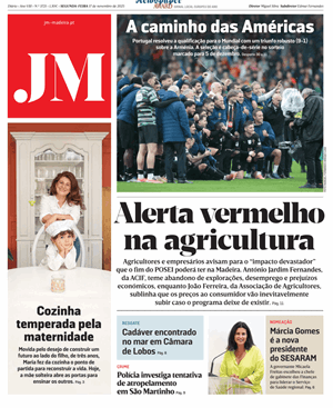 Capa de Jornal Madeira