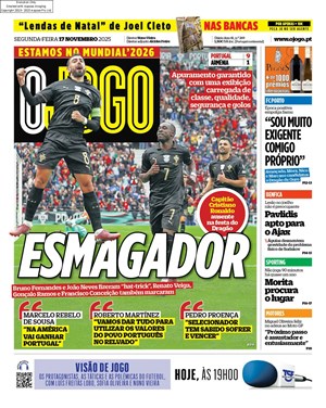 Capa de O Jogo