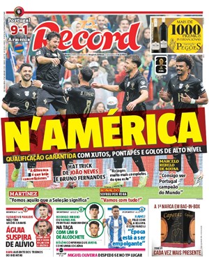 Capa de Record