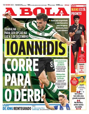 Capa de A Bola