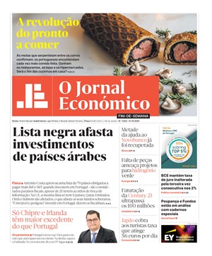 Capa de Jornal Económico