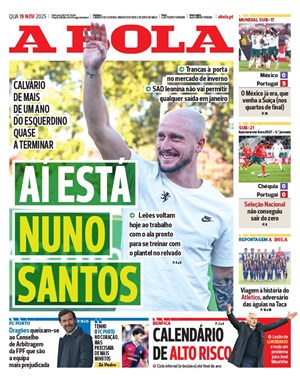 Capa de A Bola