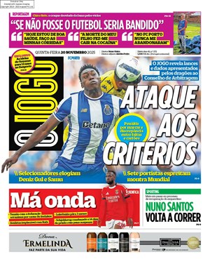 Capa de O Jogo