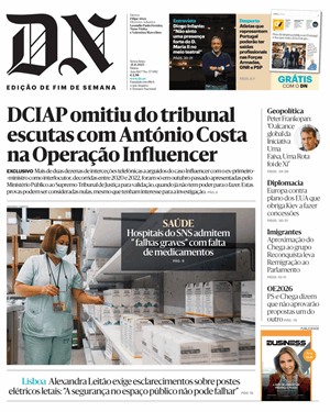 Capa de Diário de Notícias
