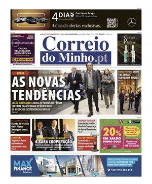 Capa de Correio do Minho