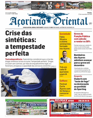 Capa de Açoriano Oriental