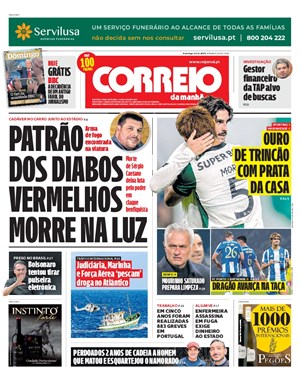 Capa de Correio da Manhã