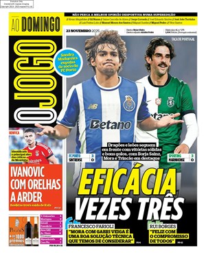 Capa de O Jogo