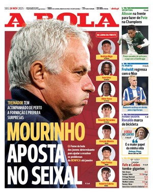 Capa de A Bola