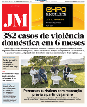 Capa de Jornal Madeira