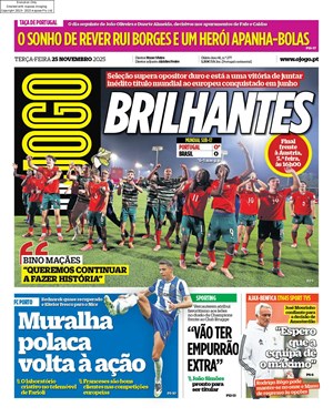 Capa de O Jogo